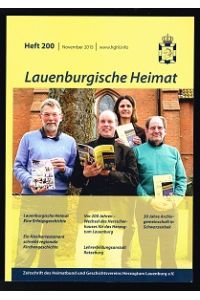Zeitschrift des Heimatbund und Geschichtsvereins Herzogtum Lauenburg, Heft 200, November 2015. -