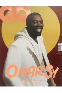 GQ Magazine Germany - #4, 2021. Omar Sy. Men of the Year 2021.