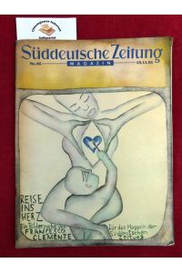 Süddeutsche Zeitung Magazin - No. 46, 15. 11. 1991 - Reise ins Herz - Ein Bilderzyklus von Franceso Clemente für das Magazin der Süddeutschen Zeitung