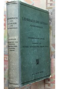 Lehrbuch der Botanik für Hochschulen