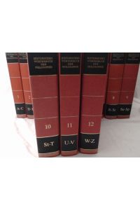 Historisches Wörterbuch der Philosophie  - in 12 (von 13) Bänden.