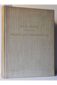 Briefwechsel zwischen George und Hofmannsthal