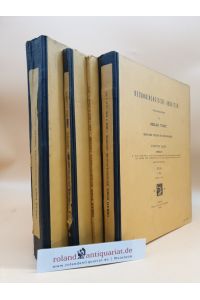 Neurobiologische Arbeiten: 1. Serie : Beiträge zur Hirnfaserlehre: 1. Band, 1. und 2. Lieferung; 1. Band; 2. Band (4 Bände)