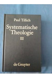 Systematische Theologie. Band III.