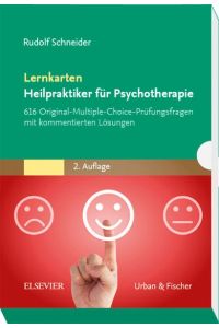 Lernkarten Heilpraktiker für Psychotherapie  - 616 Original-Multiple-Choice-Prüfungsfragen mit kommentierten Lösungen