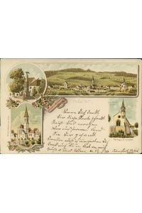 Ansichtskarte (a53) Baden-Württemberg Markdorf 1898