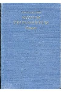 Novum Testamentum graece. cum apparatu critico.