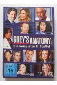 Grey's Anatomy - Die komplette sechste Staffel [6 DVDs].