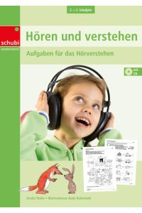 Hören und verstehen: 2. / 3. Schuljahr Aufgaben für das Hörverstehen: Aufgaben für das Hörverstehen mit CD (Hören und Verstehen: Zuhören - verstehen - umsetzen)