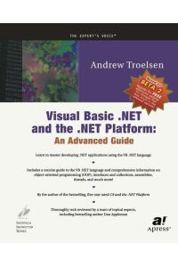 Visual Basic . NET and the . NET Platform  - An Advanced Guide