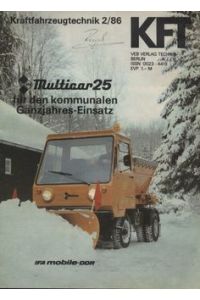Kraftfahrzeugtechnik Heft 2 1986