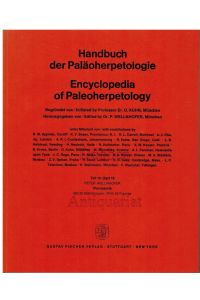 Handbuch der Paläoherpetologie Encyclopedia of Paleoherpetology. Teil 19/Part 19. Pterosauria.