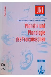 Phonetik und Phonologie des Französischen.   - Uni-Wissen : Französisch
