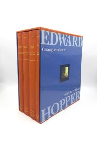 Edward Hopper. Werkverzeichnis / A Catalogue Raisonné (4 Bände im Schuber komplett)  - Vol. 1: Edward Hopper: Perspectives on his life and work. Illustrations / Vol. 2: Watercolors / Vol. 3: Oils / Vol. 4: CD-ROM