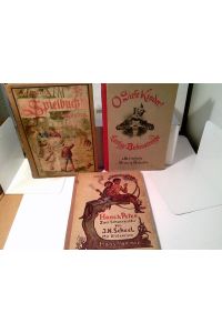 Konvolut: 3 diverse Bände Kinder- und Spielbücher (Alt, keine Reprints).
