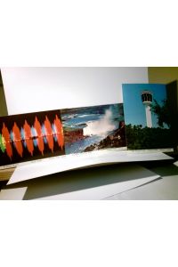 Canada / Kanada. Ontario. Niagara Falls. 3 x Alte Ansichtskarte / Postkarte farbig, ungel. , ca 80ger Jahre ?. 1 x Royal Centre - Waltzing Waters. 1 x The Royal Tower. 1 x Canadian Horseshoe Falls.