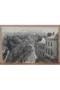 Ansichtskarte AK Laon. Vue panoramique de la Rue du Bourg