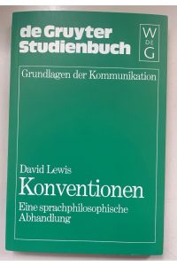 Konventionen: Eine sprachphilosophische Abhandlung.
