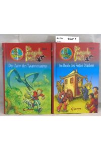 Die magische Insel - 2 Bücher (Roter Drache / Tyrannosaurus)