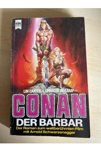 Conan der Barbar der Roman zum Film Erstausgabe mit Szenenfotos