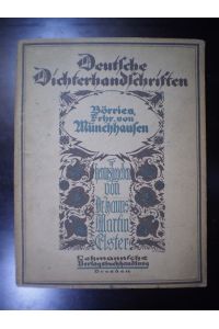 Börries, Freiherr von Münchhausen