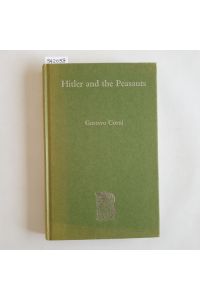 Hitler and the peasants: agrarian policy of the Third Reich, 1930-1939