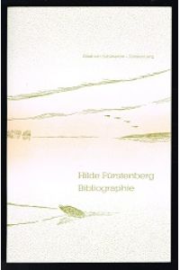 Hilde Fürstenberg Bibliographie. -