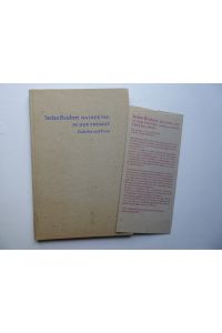 Halber Tag in der Fremde. Gedichte und Prosa 1964 bis 1989.   - Herausgegeben von Dieter Rodewald.