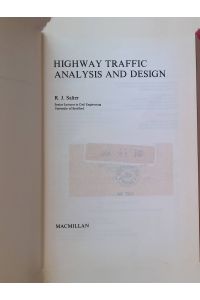 Highway Traffic Analysis and Design.