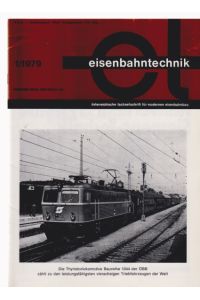 Achtachsige Gelenktriebwagen der Grazer Verkehrsbetriebe mit Thyristorsteuerung und Nutzbremse (II). . . . (u. a. ) / In: Eisenbahntechnik. Österreichische Fachzeitschrift für modernen Eisenbahnbau.   - 14. Jahrgang; Heft 1/1979.