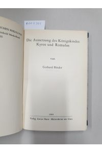Die Aussetzung des Königskindes Kyros und Romulus :