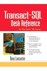 Transact-SQL Desk Reference: For Microsoft SQL Server