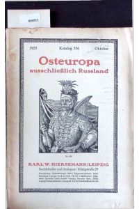Osteuropa ausschließlich Russland. Katalog Nr. 556.