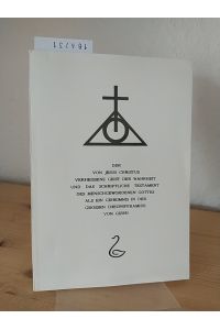 Der von Jesus Christus verheissene Geist der Wahrheit und das schriftliche Testament des menschgewordenen Gottes als ein Geheimnis in der grossen Cheopspyramide von Gizeh. [Zusammengestellt und kommentiert von Erich Petersson].