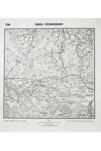 770 Ober-Teisendorf - Oberteisendorf Weibhausen Egerdach / Oberbayern Bayern 1:25000 / Messtischblatt Karten