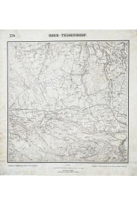 770 Ober-Teisendorf - Oberteisendorf Weibhausen Egerdach / Oberbayern Bayern 1:25000 / Messtischblatt Karten