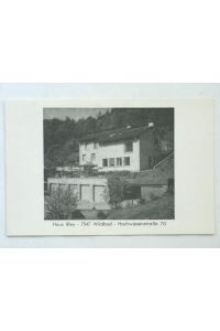 Haus Bley - 7547 Wildbad - Hochwiesenstraße 70;