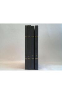Bibliographia Anastatica. A Bimonthly Bibliography of Photomechanica Reprints. 4 Bde.