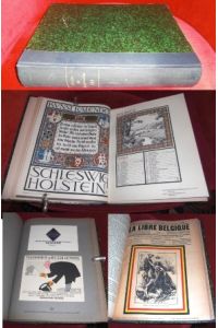 Archiv für Buchgewerbe Jahrgänge 1919 + Bd. 56. Beigebunden Zeitschrift des Vereins für Buchwesen und Schrifttum Bd. II