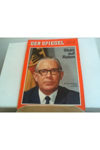 Der Spiegel. 12. 09. 1966, 20. Jahrgang. Nr. 38.   - Das deutsche Nachrichtenmagazin. Titelgeschichte: Sturz auf Raten - Bundesverteidigungsminister von Hassel.