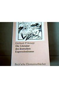 Die Literatur des deutschen Exepressionismus