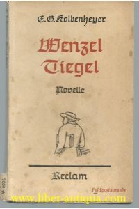 Wenzel Tiegel  - Novelle