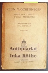 Klein Woordenboek - Nederlands - Engels - Engels - Nederlands -