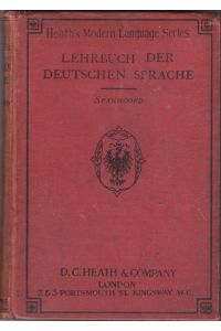 Lehrbuch der deutschen Sprache.