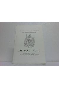 Schriftenreihe für Wappenkunde, Wappenkunst, Wappenrecht und verwandte Gebiete. Jahrbuch 1972/73