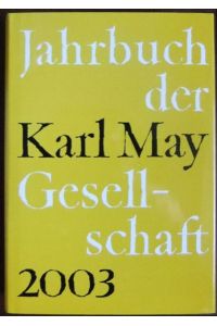 Jahrbuch der Karl-May-Gesellschaft 2003