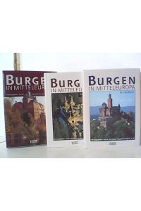 Burgen in Mitteleuropa. Ein Handbuch. Hier 2 Bände KOMPLETT!!!