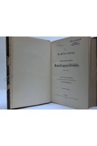 Die Rechtsprechung des Großherzoglich Badischen Verwaltungsgerichtshofes (1864-1890)