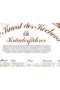 Kunst des Kochen [Plakat] Kräuterführer.