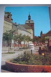 Postkarte Luckenwalde - Boulevard.